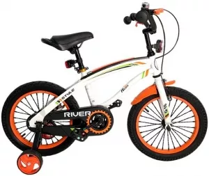 Велосипед детский RiverBike Q-16 (оранжевый) фото