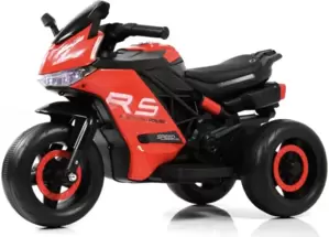 Детский электротрицикл RiverToys K002PX (красный) фото