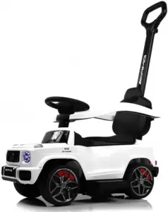 Детский толокар River Toys Mercedes-Benz G63 Z001ZZ-C (белый бриллиант) фото