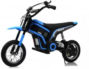 Детский электромотоцикл RiverToys A005AA (синий) фото