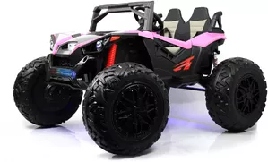Детский электромобиль RiverToys A999AA (розовый) фото