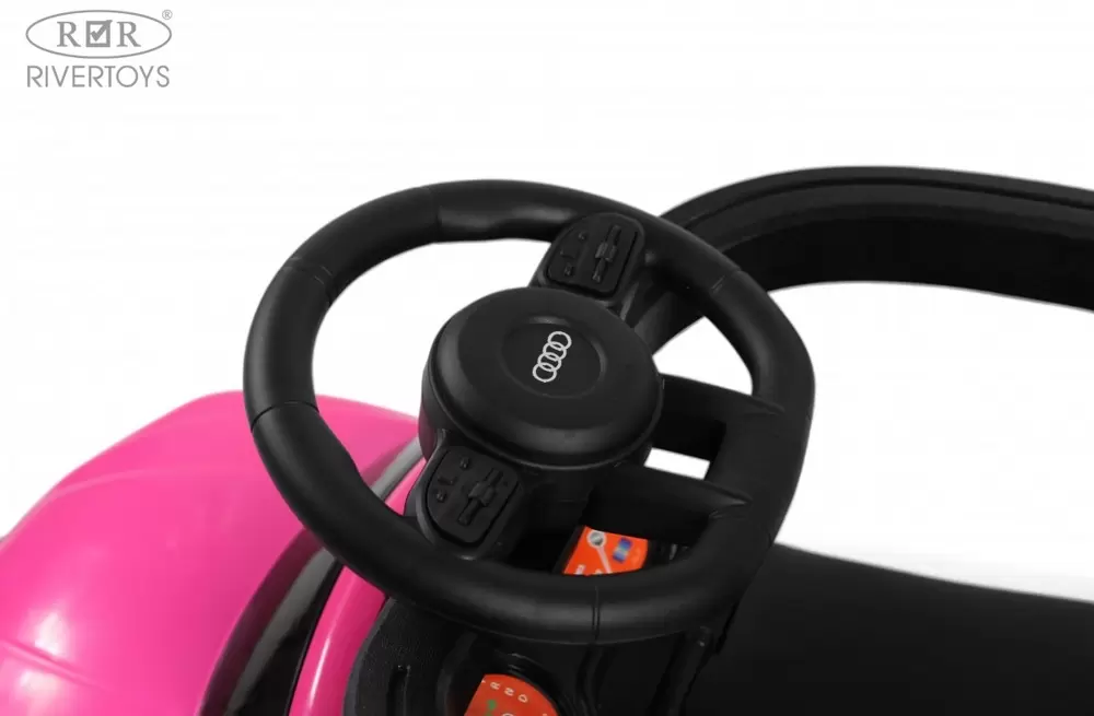 Детский толокар RiverToys Audi Z005ZZ-AP (розовый) фото 6