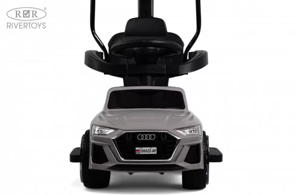 Детский толокар RiverToys Audi Z005ZZ-AP (серый) фото 3