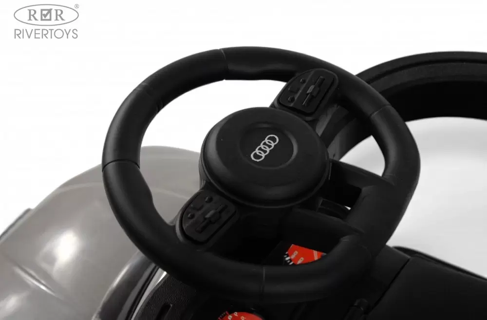 Детский толокар RiverToys Audi Z005ZZ-AP (серый) фото 4