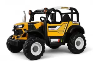 Детский электромобиль RiverToys B222CP (желтый) фото