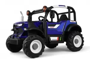Детский электромобиль RiverToys B222CP (синий) фото