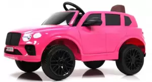 Детский электромобиль RiverToys Bentley X007XX (розовый глянец) фото
