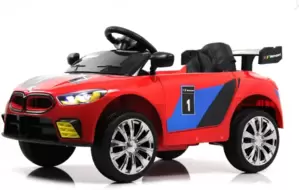 Детский электромобиль RiverToys BMW F444FF (красный) фото