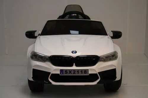 Детский электромобиль RiverToys BMW M5 A555MP (серый) фото