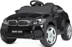 Детский электромобиль RiverToys BMW X6M Lux X011XX (чёрный автокраска) icon