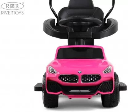 Детский толокар RiverToys BMW Z005ZZ-BP (розовый) фото 2