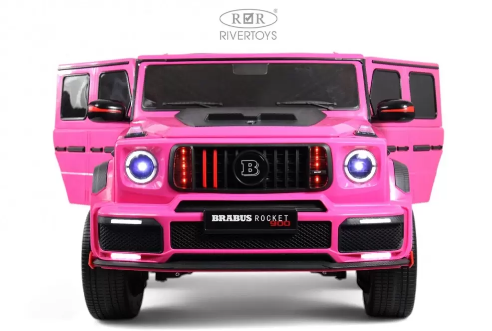 Детский электромобиль RiverToys Brabus Z888ZZ (розовый) фото