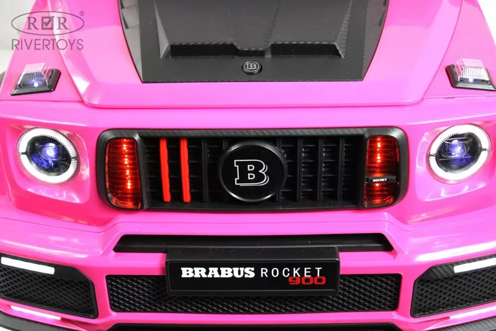 Детский электромобиль RiverToys Brabus Z888ZZ (розовый) фото