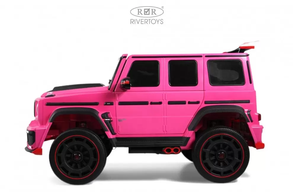 Детский электромобиль RiverToys Brabus Z888ZZ (розовый) фото