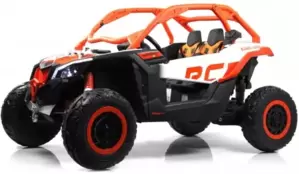 Детский электромобиль RiverToys BRP Can-Am Maverick Y111YY (оранжевый) фото