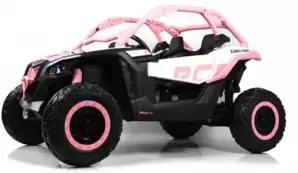 Детский электромобиль RiverToys BRP Can-Am Maverick Y111YY (светло-розовый) фото