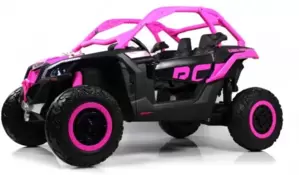 Детский электромобиль RiverToys BRP Can-Am Maverick Y111YY (темно-розовый) фото