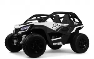 Детский электромобиль RiverToys Buggy C555CC (белый)  фото