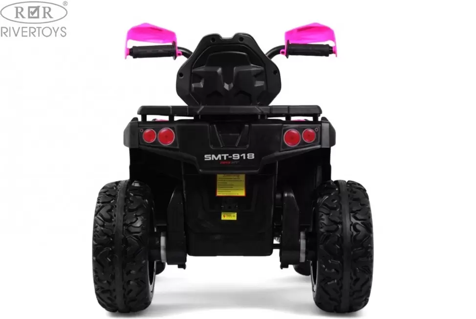 Детский электроквадроцикл RiverToys E009EE (розовый) фото