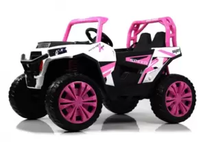 Детский электромобиль RiverToys F888FF-A (розовый) фото