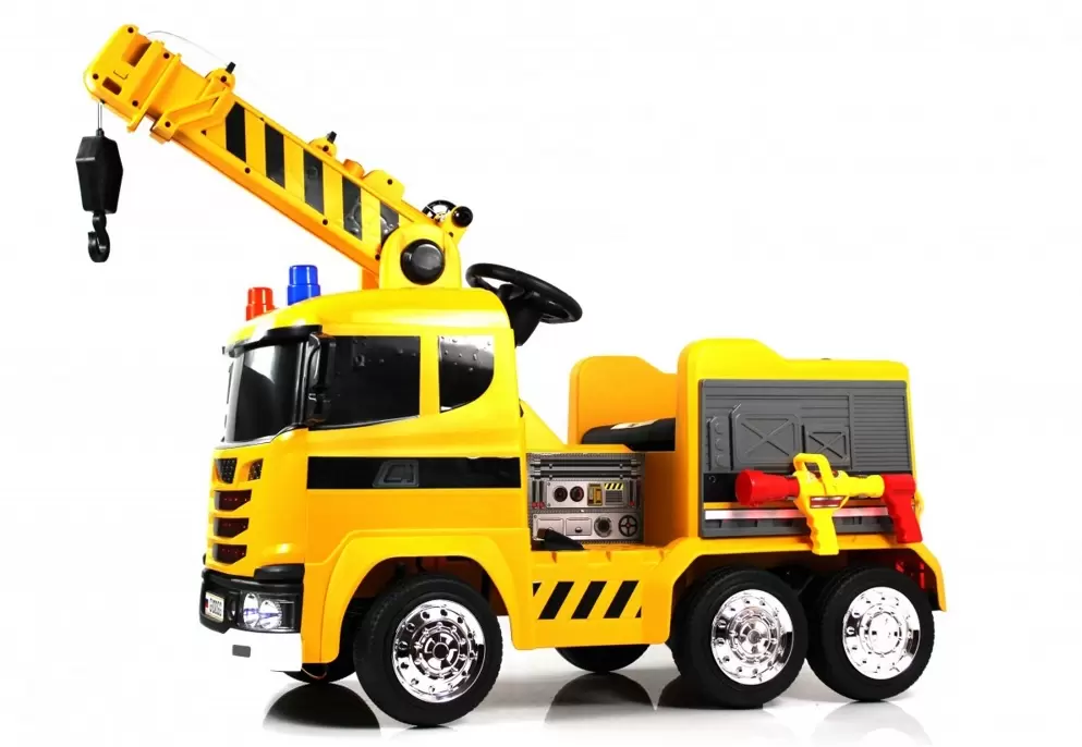 RiverToys G002GG Кран (желтый)