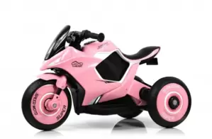 Детский электромотоцикл RiverToys G004GG (розовый) icon