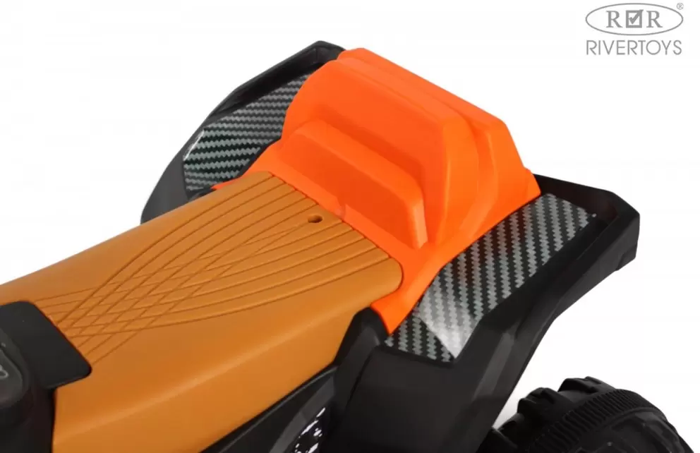 Детский электроквадроцикл RiverToys G400GG (оранжевый) фото
