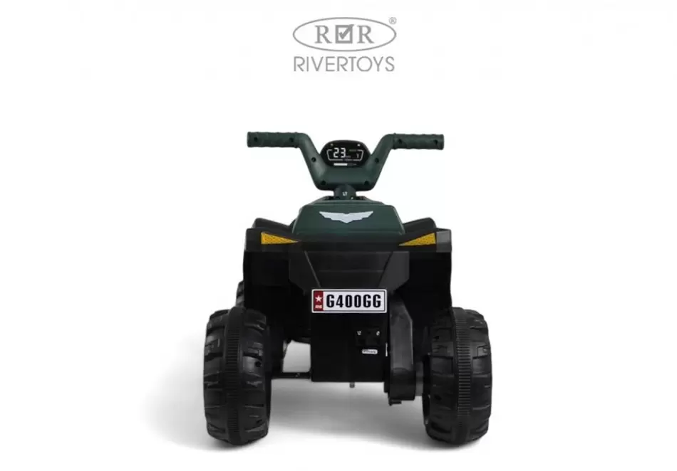Детский электроквадроцикл RiverToys G400GG (зеленый) фото