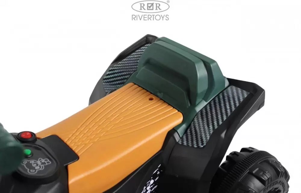 Детский электроквадроцикл RiverToys G400GG (зеленый) фото