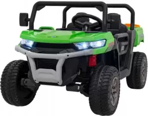 Детский электромобиль RiverToys H005HH (зеленый) фото