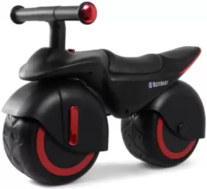 Детский беговел RiverToys HB-222 (черный) фото