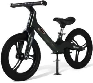 Детский беговел RiverToys HB-555-14 (темно-зеленый) фото