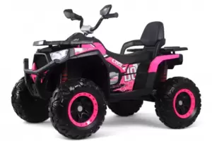 Детский электроквадроцикл RiverToys К001АМ 4WD (розовый)