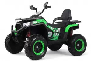 Детский электроквадроцикл RiverToys К001АМ 4WD (зелёный)