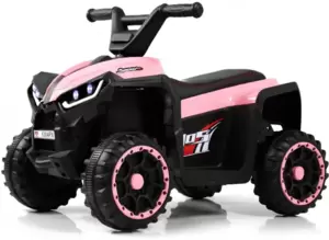 Детский электроквадроцикл RiverToys K004PX (розовый) фото