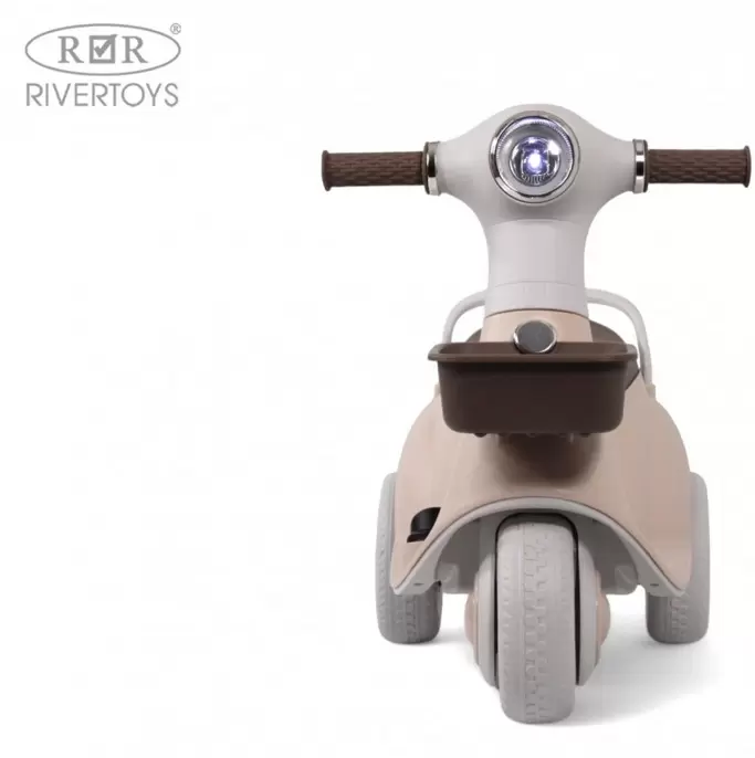 Детский электроскутер RiverToys K011PX (розовый) фото