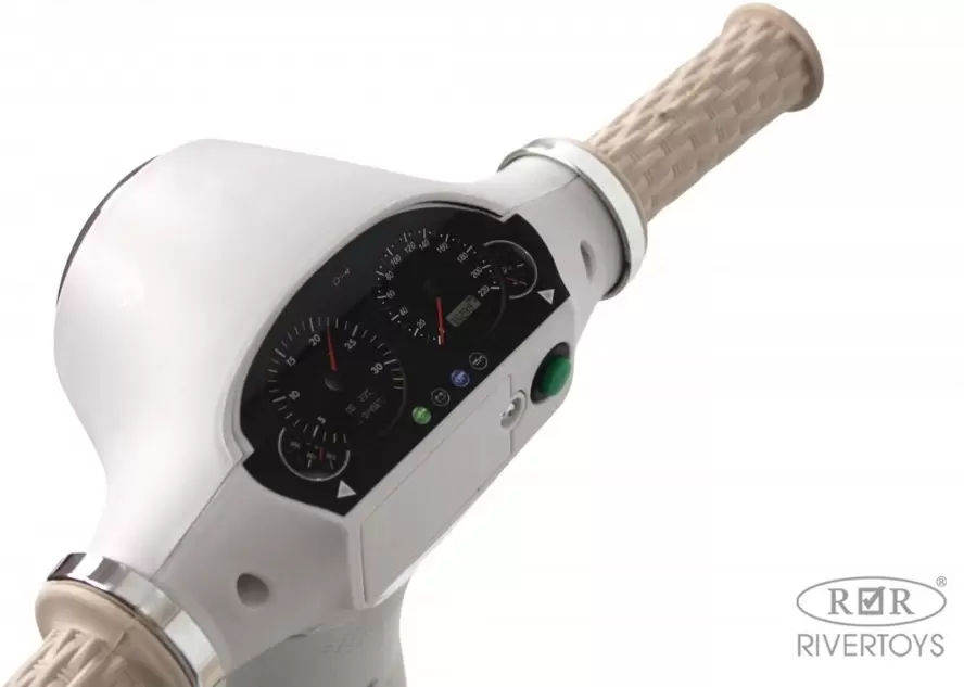 Детский электроскутер RiverToys K011PX (розовый) фото