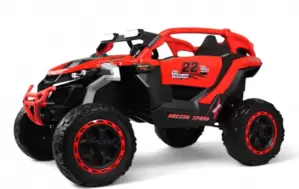 Детский электромобиль RiverToys K707AM (красный) фото