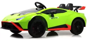 Детский электромобиль RiverToys Lamborghini Huracan STO E888EE (зеленый) фото