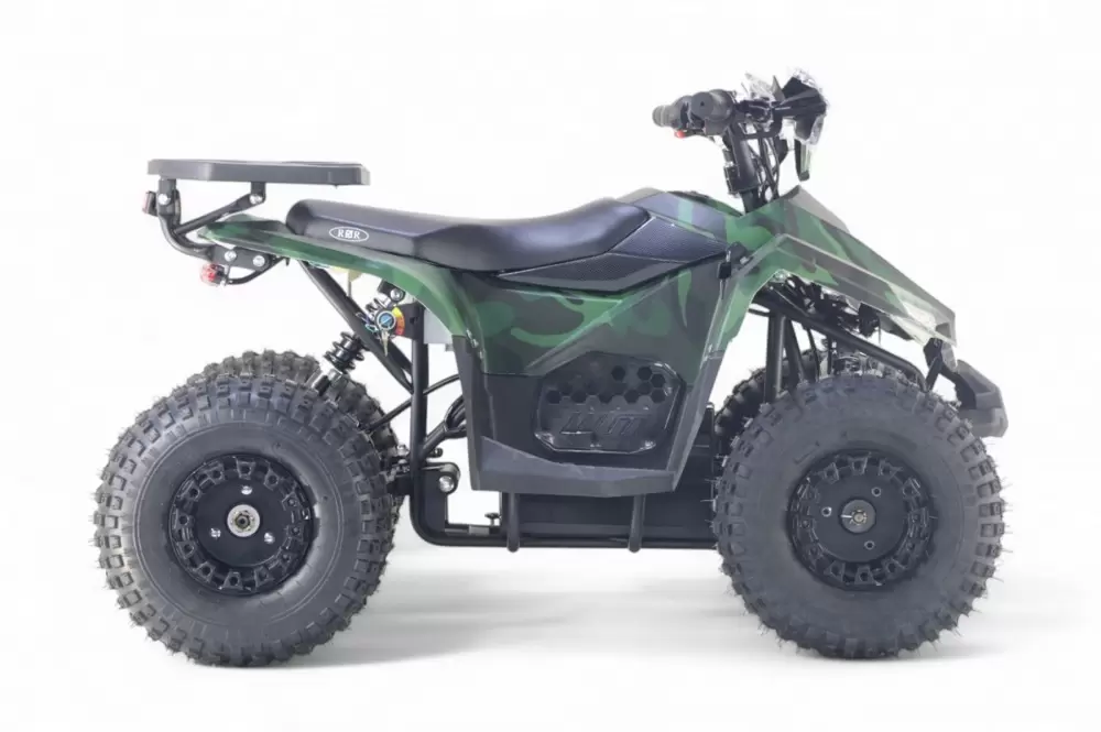 Детский электроквадроцикл RiverToys LEON 48V (зеленый камуфляж) фото