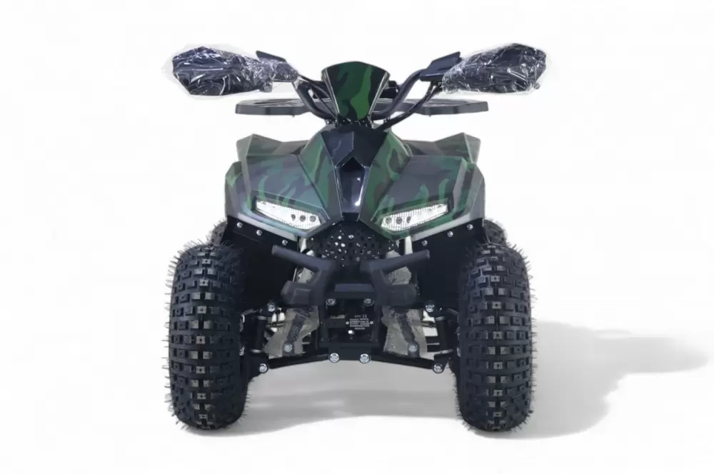 Детский электроквадроцикл RiverToys LEON 48V (зеленый камуфляж) фото