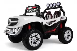 Детский электромобиль RiverToys М999БХ Mercedes (белый)