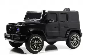 Детский электромобиль RiverToys Mercedes-AMG G63 4WD G333GG (черный) фото