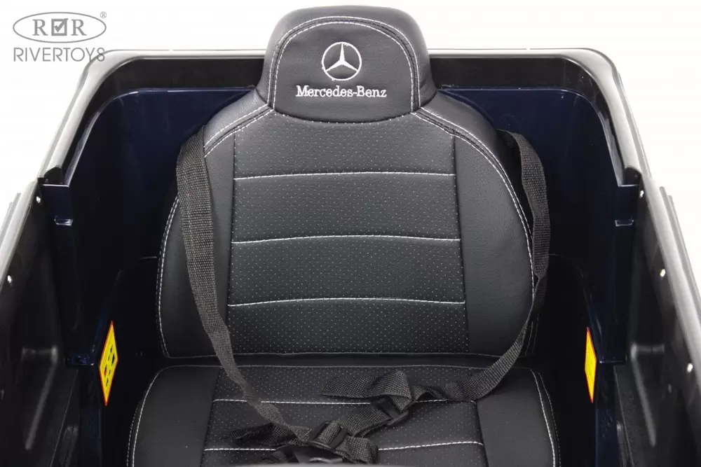 Детский электромобиль RiverToys Mercedes-AMG G63 4WD G333GG (серый) фото