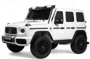 Детский электромобиль RiverToys Mercedes Benz G63 Y777YY (белый) фото