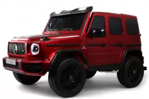 Детский электромобиль RiverToys Mercedes Benz G63 Y777YY (красный глянец) фото