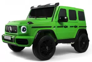 Детский электромобиль RiverToys Mercedes Benz G63 Y777YY (зеленый матовый) фото