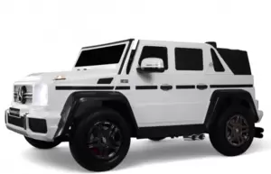 Детский электромобиль RiverToys Mercedes-Maybach G650 Landaulet M999MM (белый)