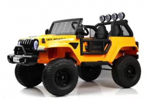 Детский электромобиль RiverToys P999BP (оранжевый) фото