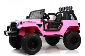 Детский электромобиль RiverToys P999BP (розовый) фото